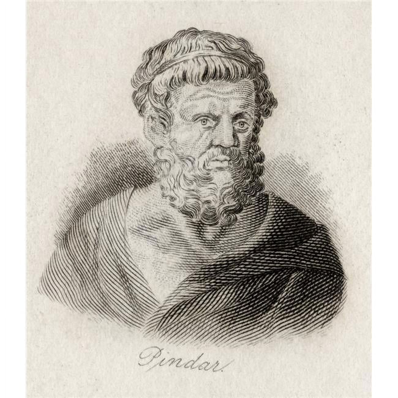 Posterazzi Pindar Or Pindaris of Thebes 522 Bc 443 Bc Ancient Greek Posterazzi Pindar Or Pindaris of Thebes 522 Bc 443 Bc Ancient Greek