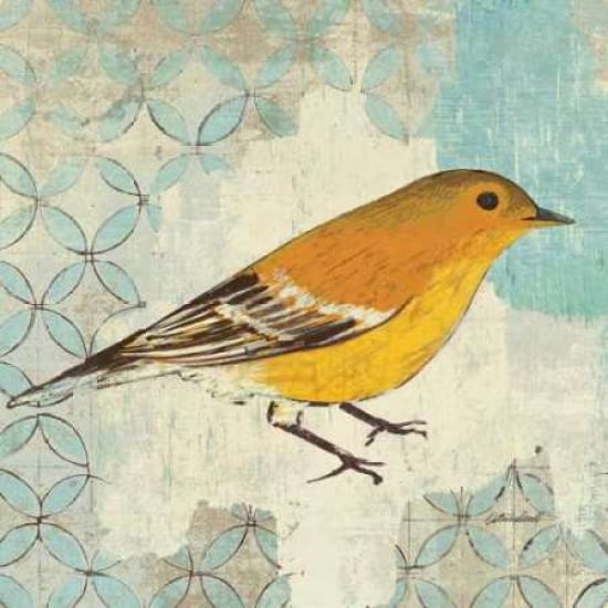 Posterazzi Pine Warbler Canvas Art - Kathrine Lovell (24 x 24)