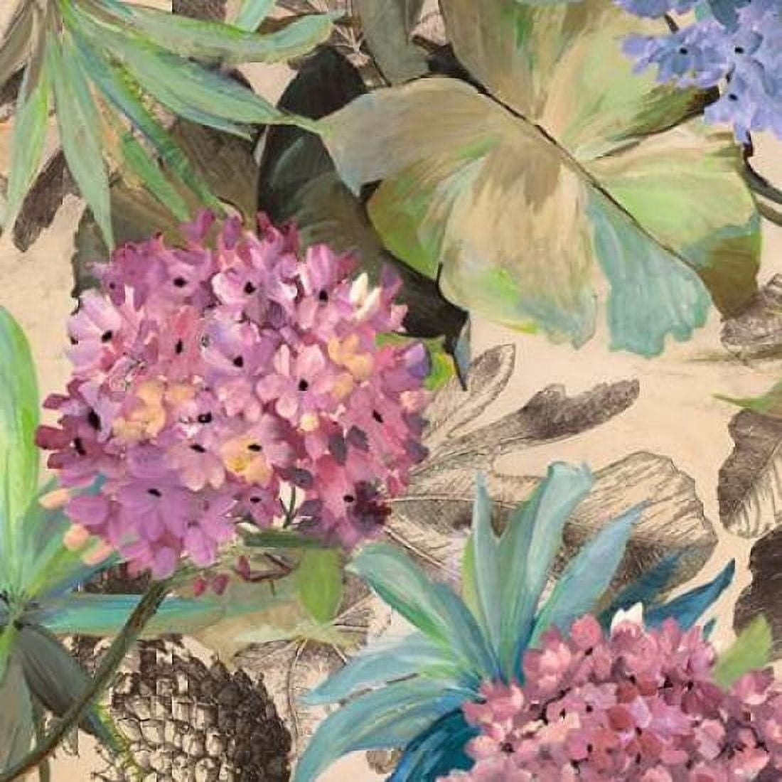Posterazzi Pink Hydrangeas Canvas Art - Eve C Grant (24 x 24)