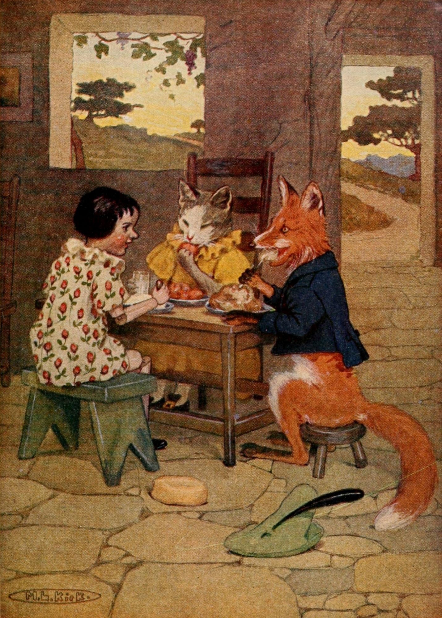 Posterazzi Pinnochio 1920 Pinnochio ate the least Canvas Art - Maria Kirk (24 x 36)