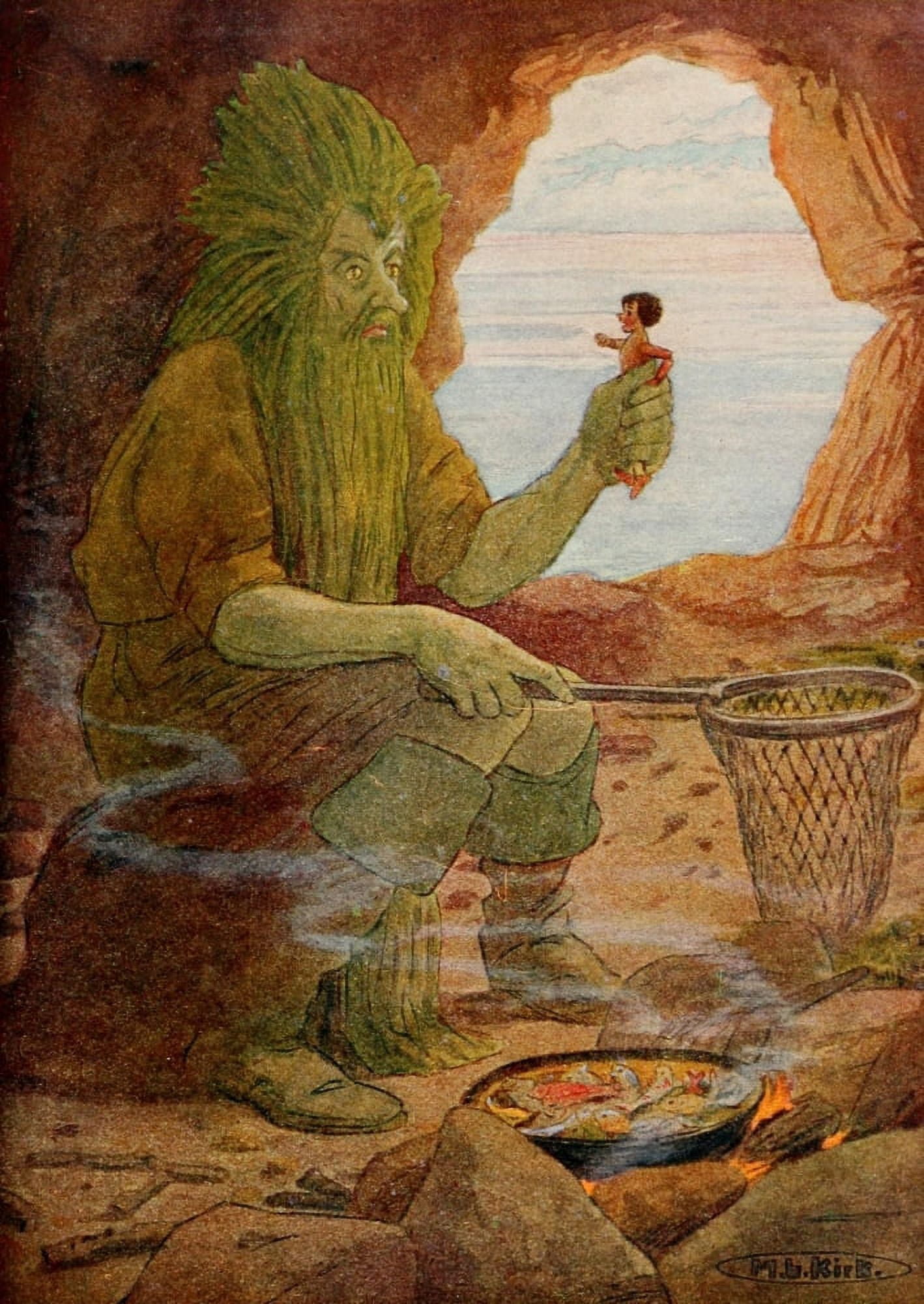 Posterazzi Pinnochio 1920 What species of fish is this Canvas Art - Maria Kirk (24 x 36)