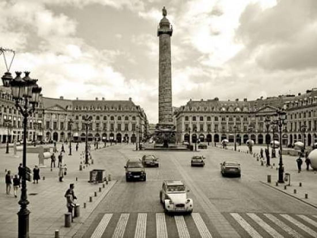 Posterazzi Place Vendome Paris Canvas Art - Vadim Ratsenskiy (22 x 28)
