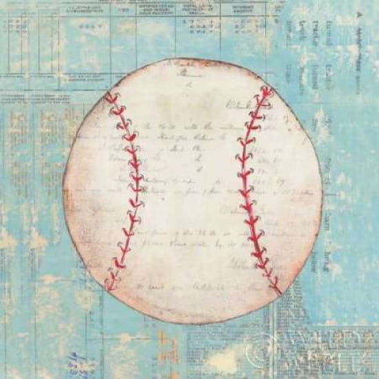 Posterazzi Play Ball I Canvas Art - Courtney Prahl (24 x 24)