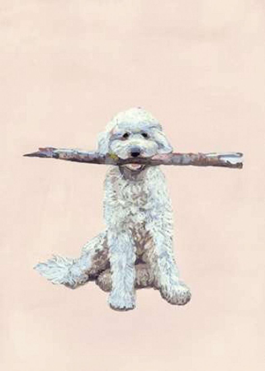 Posterazzi Playful Pups II Canvas Art - Debbie Nicholas (20 x 28)