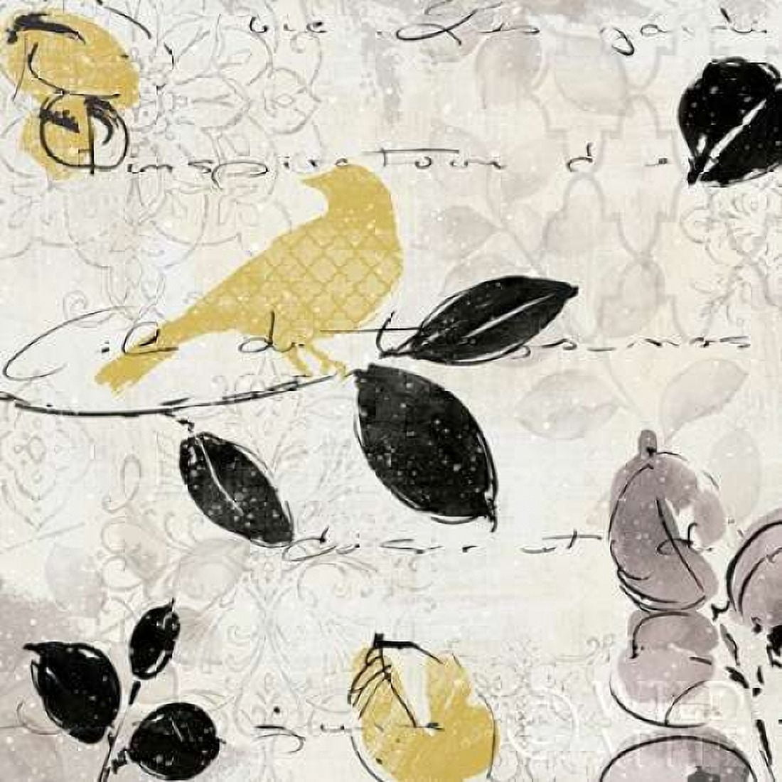 Posterazzi Plume and Motif I Canvas Art - Pela ERR (24 x 24)