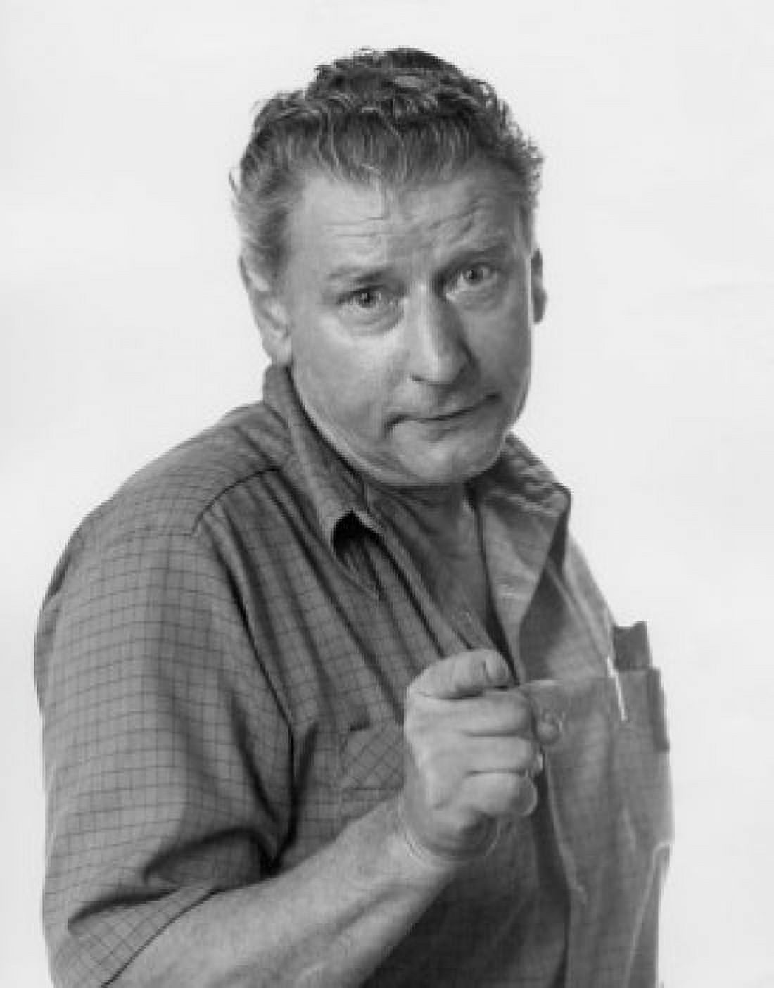 Posterazzi Pointing mature man looking at camera portrait Canvas Art - (24 x 36)
