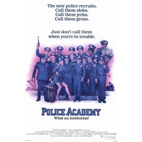 Posterazzi Police Academy Movie Poster - 11 x 17 in.