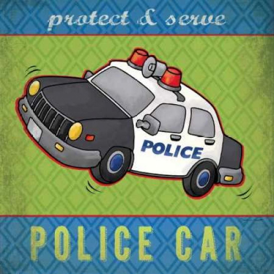 Posterazzi Police Canvas Art - Stephanie Marrott (24 x 24)