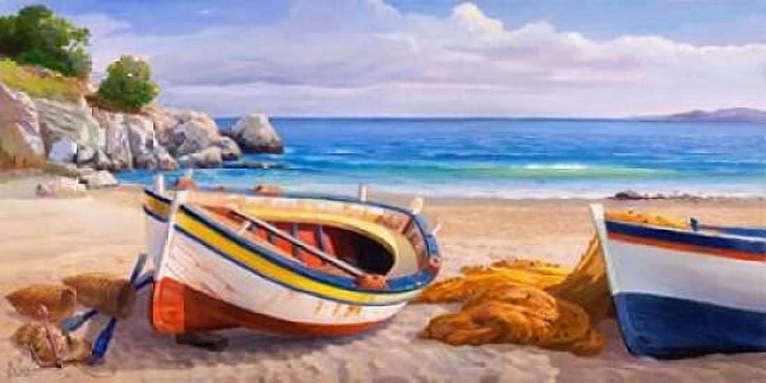 Posterazzi Pomeriggio mediterraneo Canvas Art - Adriano Galasso (24 x 48)