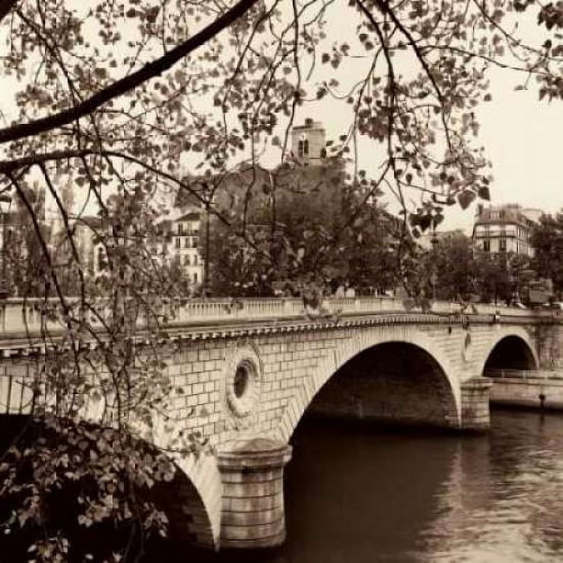 Posterazzi Pont Louis-Philippe Paris Canvas Art - Alan Blaustein (24 x 24)