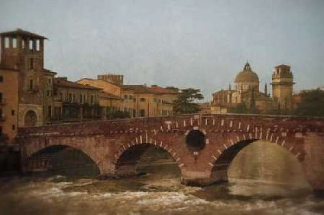 Posterazzi Ponte Pietra Verona Canvas Art - Heather Jacks (24 x 36)