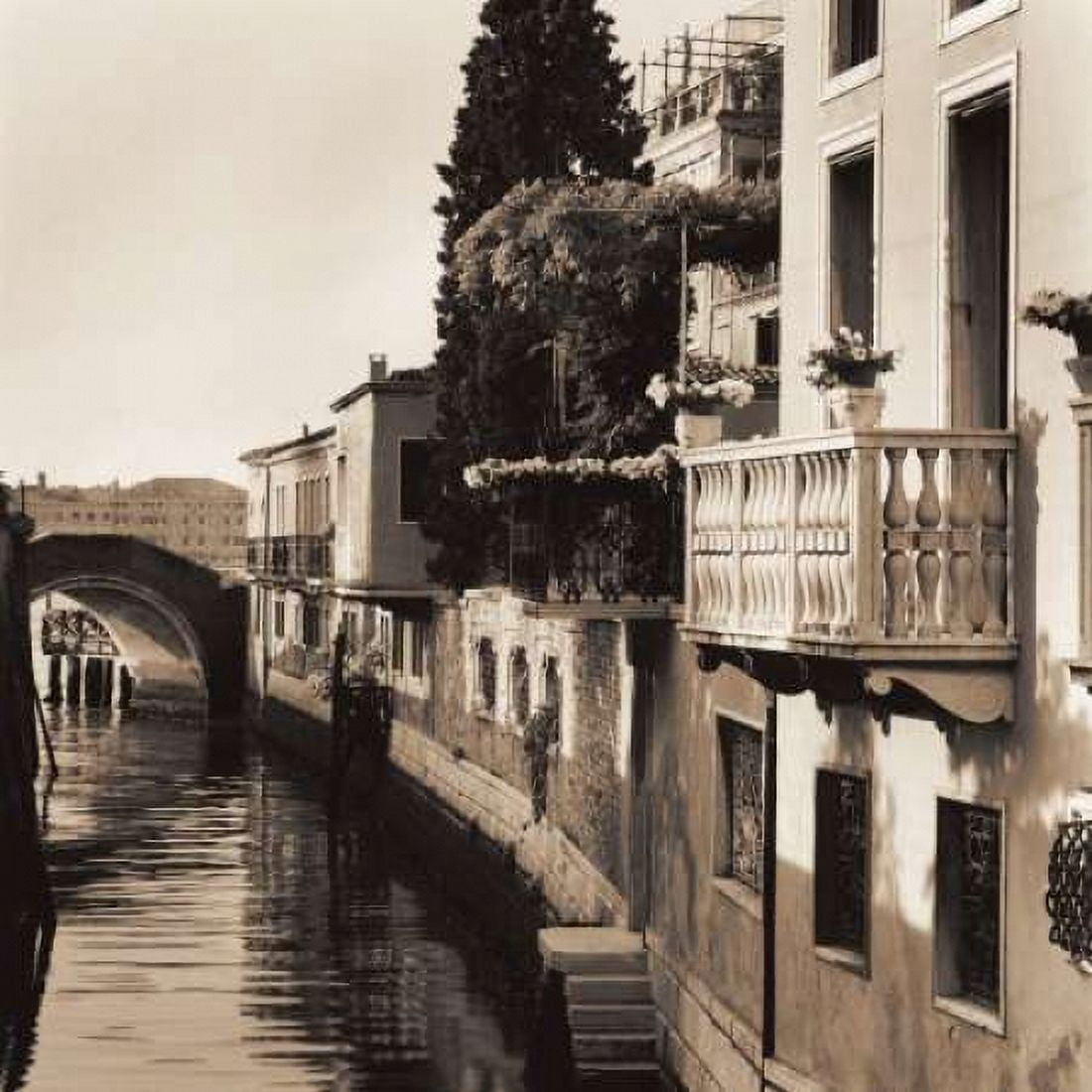 Posterazzi Ponti di Venezia No 5 Canvas Art - Alan Blaustein (24 x 24)