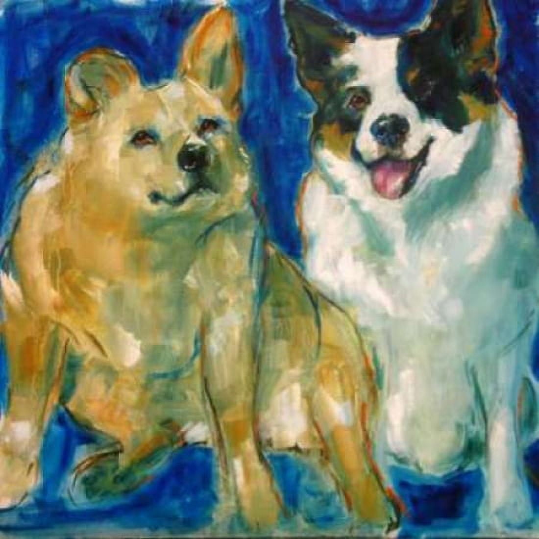 Posterazzi Pooches Canvas Art - Kate Hoffman (24 x 24)