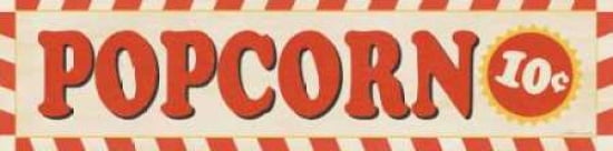 Posterazzi Popcorn Canvas Art - Stephanie Marrott (12 x 36)