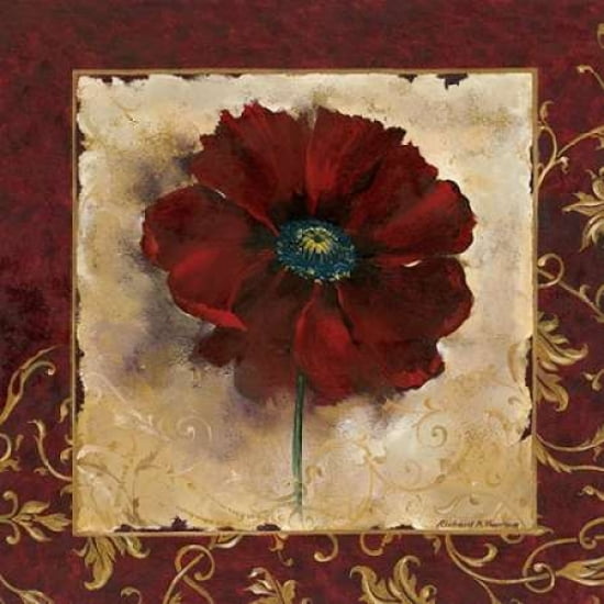 Posterazzi Poppy Canvas Art - Richard Henson (24 x 24)