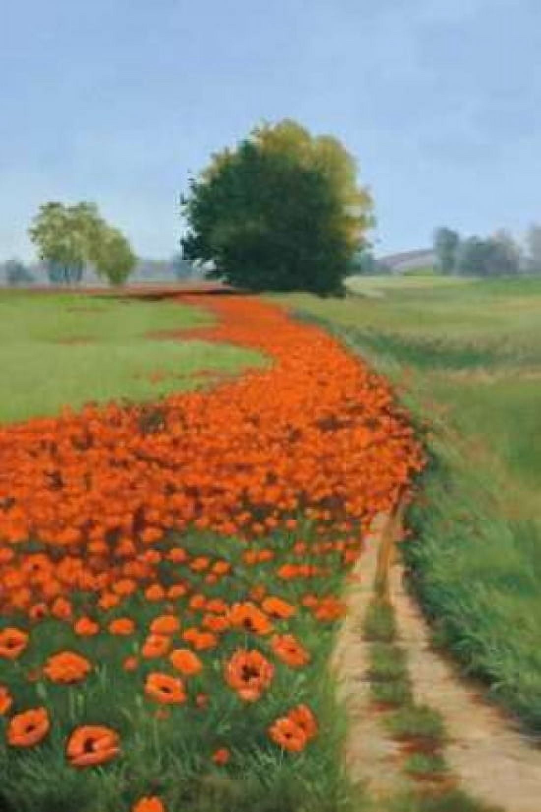 Posterazzi Poppy Field Canvas Art - Julie Peterson (24 x 36)