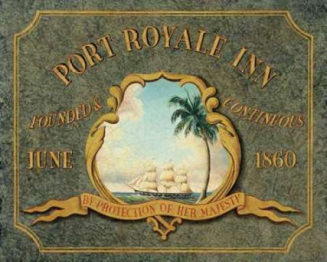 Posterazzi Port Royale Inn Canvas Art - Catherine Jones (20 x 24)
