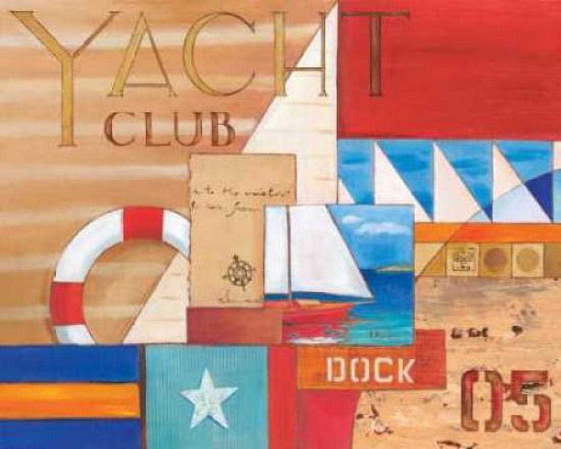 Posterazzi Portofino Collage I Canvas Art - Paul Brent (24 x 30)