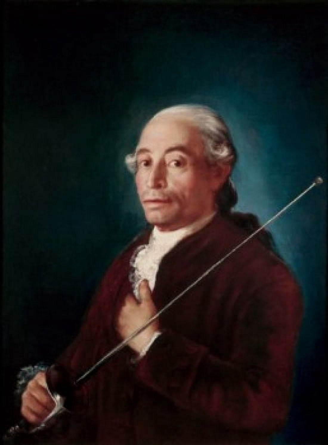 Posterazzi Portrait Of Sabatini Francisco Goya y Lucientes (1746-1828 Spanish) Canvas Art - Francisco de Goya y Lucientes (24 x 36)