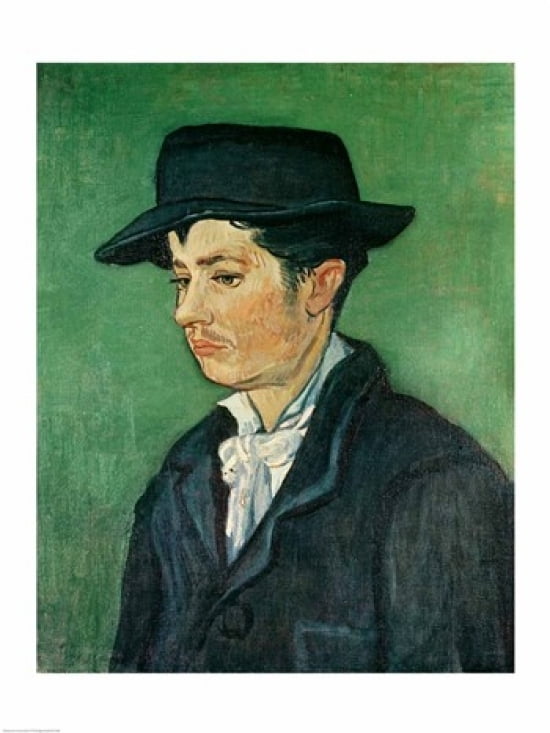 Posterazzi Portrait of Armand Roulin 1888 Canvas Art - Vincent Van Gogh (24 x 36)