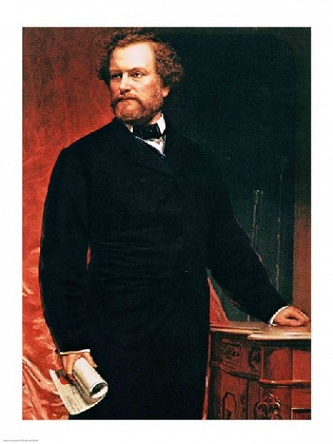 Posterazzi Portrait of Samuel Colt inventor of the revolver Canvas Art - (24 x 36)