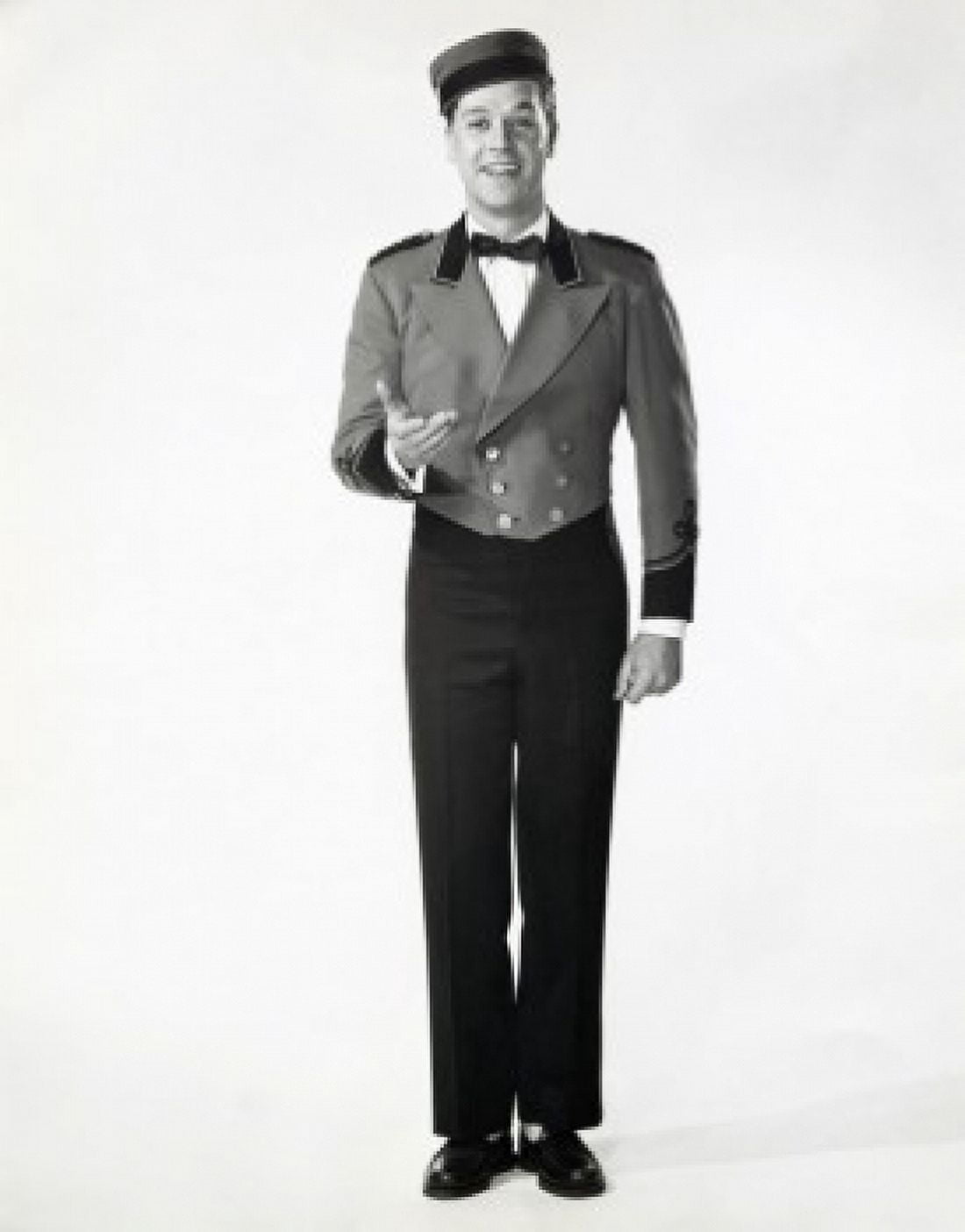 Posterazzi Portrait of a bellhop smiling Canvas Art - (24 x 36)