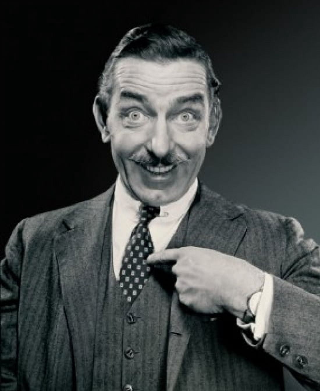 Posterazzi Portrait of a businessman pointing at himself Canvas Art - (24 x 36)