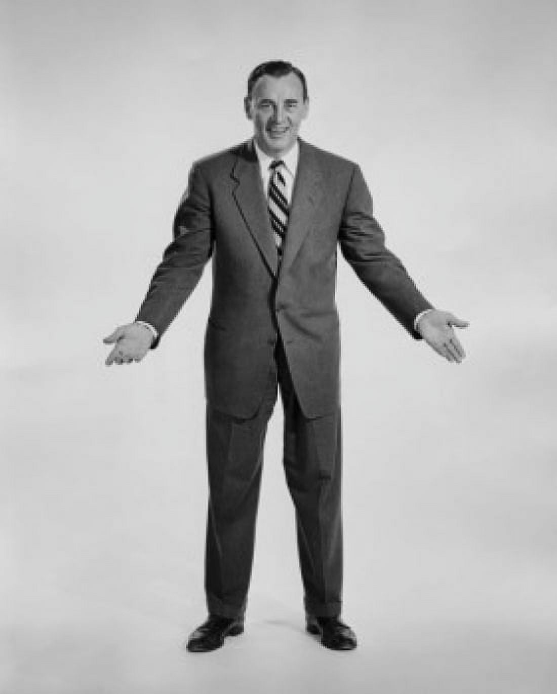 Posterazzi Portrait of a businessman smiling Canvas Art - (24 x 36)