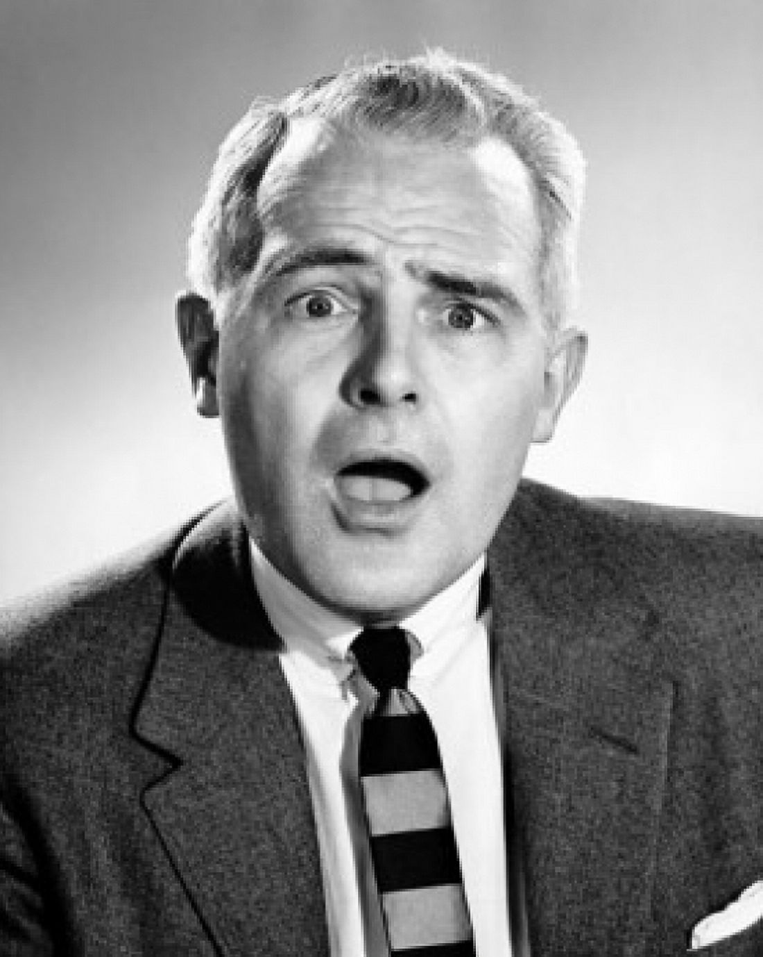 Posterazzi Portrait of a senior man looking surprised Canvas Art -  (24 x 36)