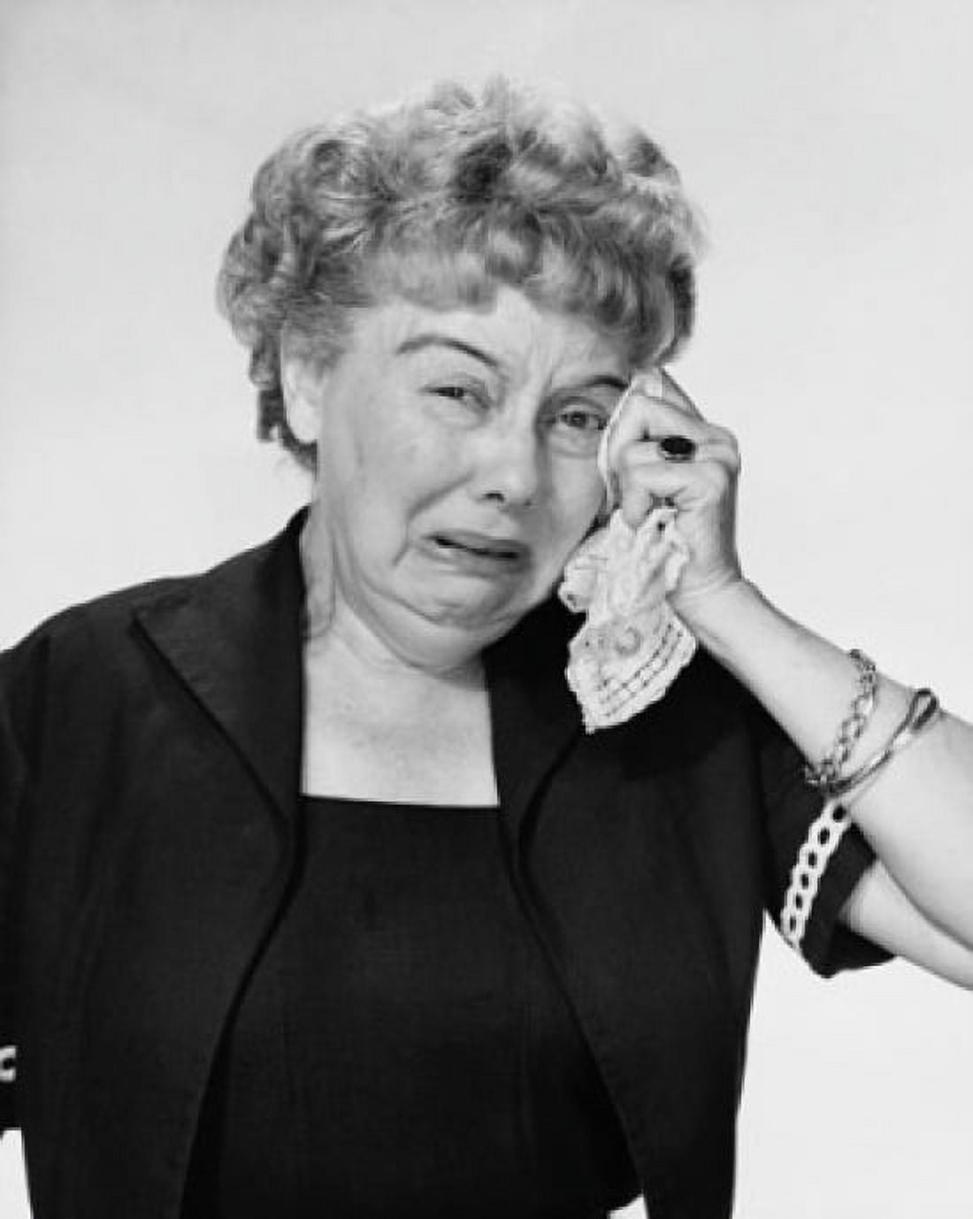 Posterazzi Portrait of a senior woman crying Canvas Art - (24 x 36)
