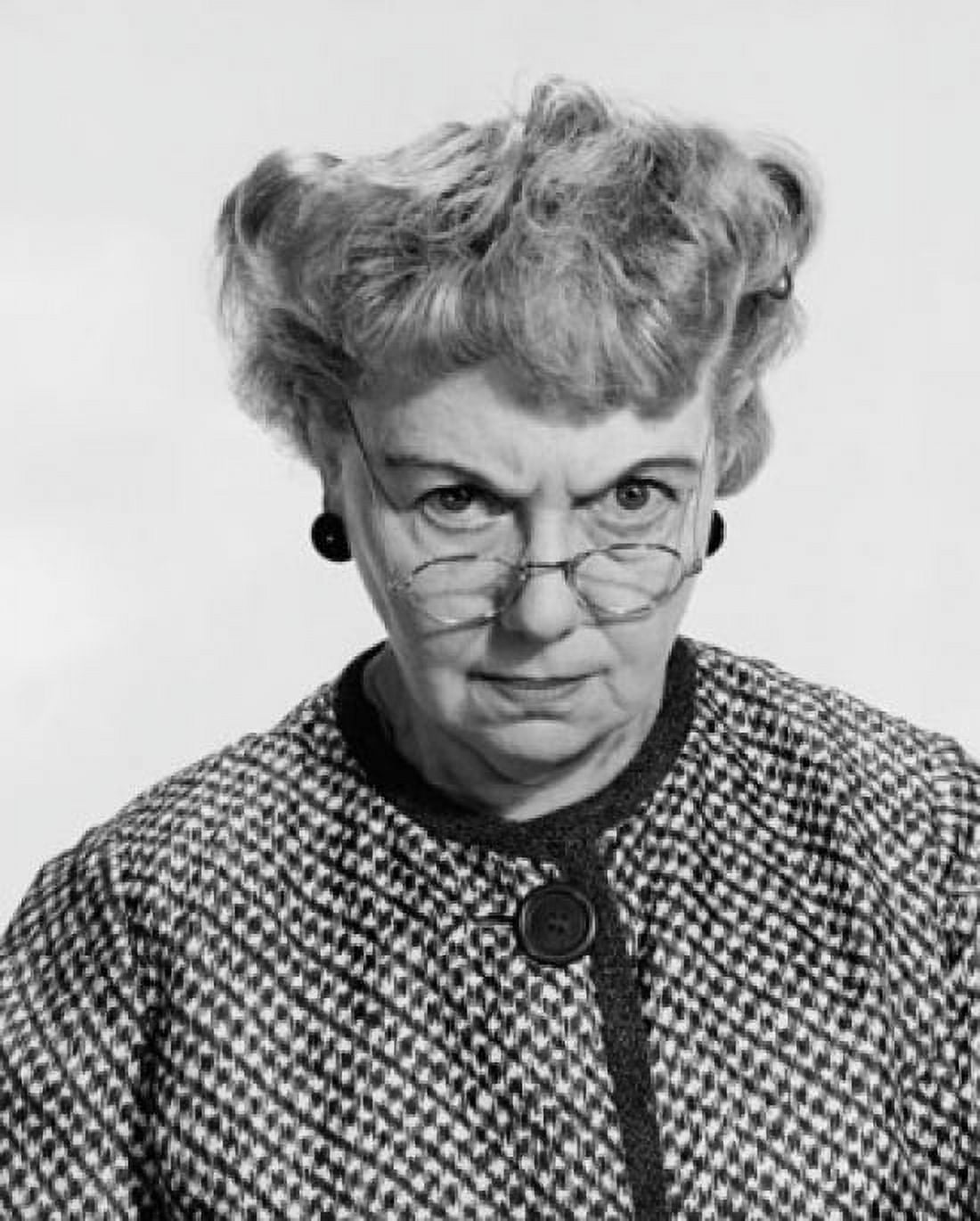 Posterazzi Portrait of a senior woman staring Canvas Art -  (24 x 36)
