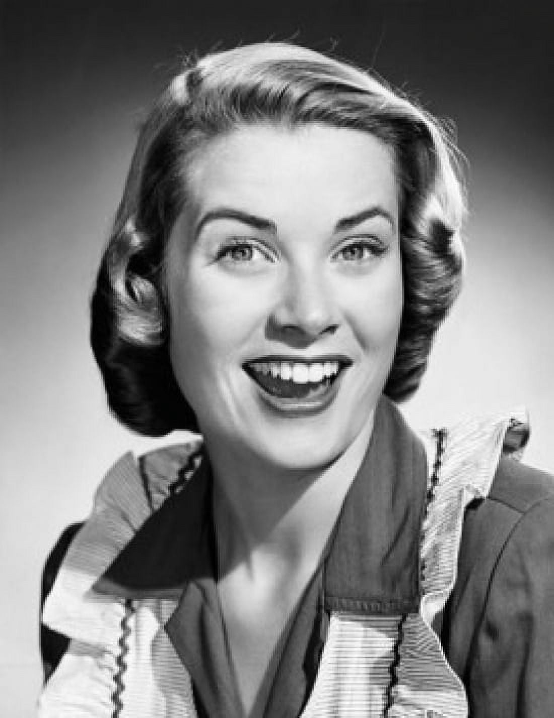 Posterazzi Portrait of a young woman laughing Canvas Art - (24 x 36)
