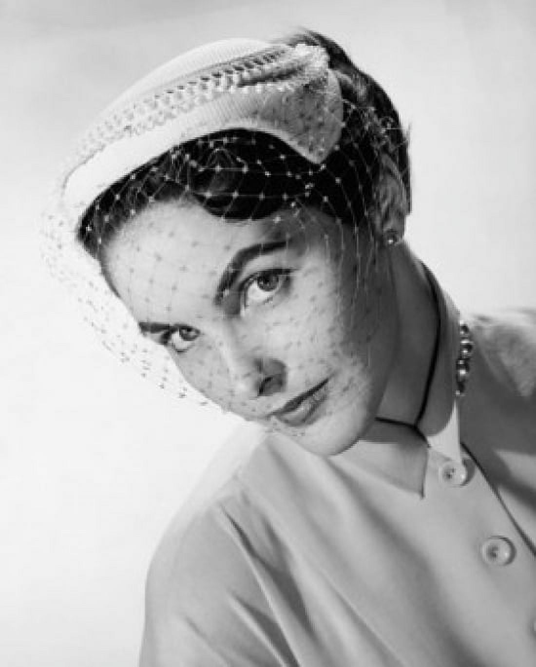Posterazzi Portrait of a young woman wearing veil Canvas Art - (24 x 36)