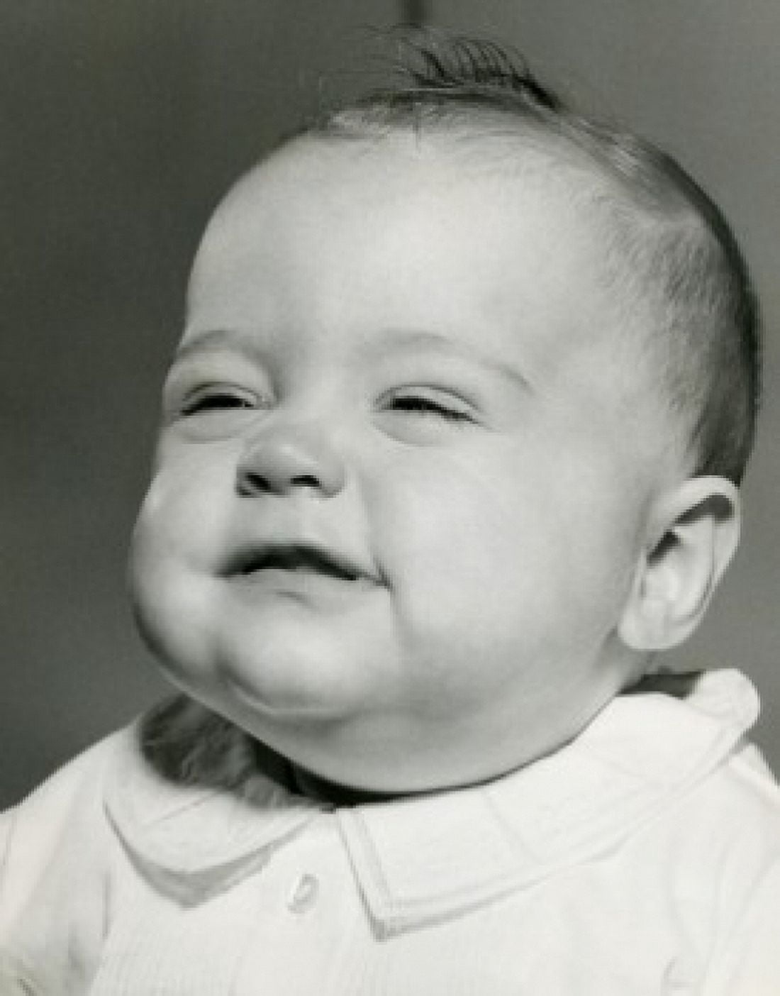 Posterazzi Portrait of baby Canvas Art - (24 x 36)