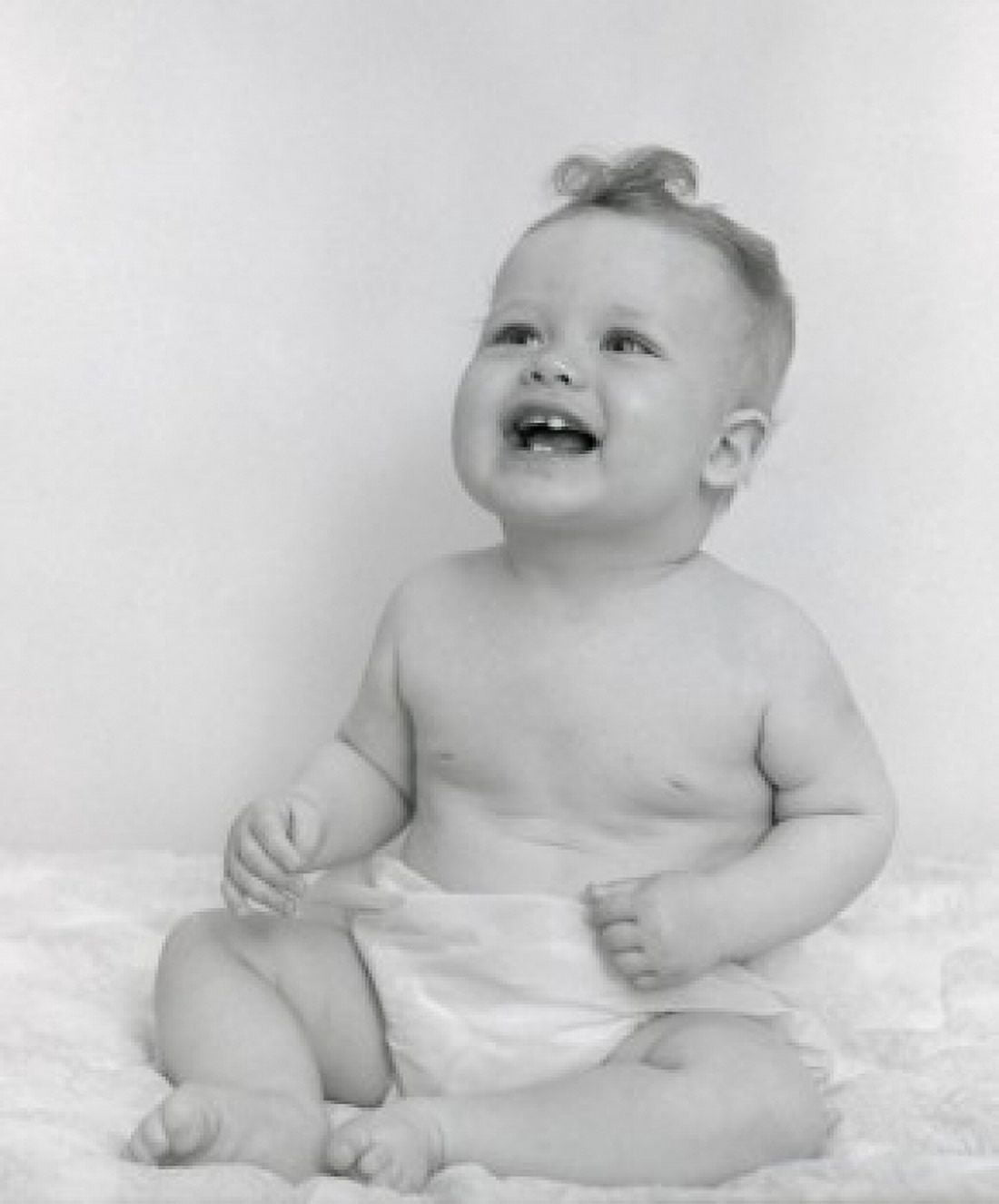 Posterazzi Portrait of baby Canvas Art - (24 x 36)