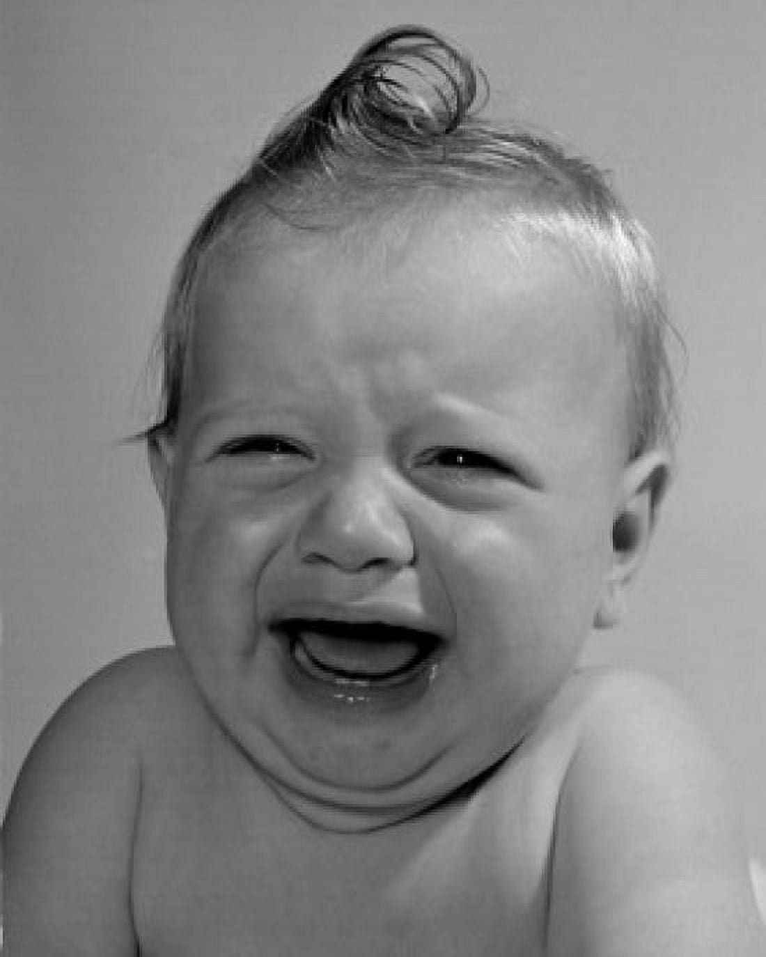 Posterazzi Portrait of crying baby Canvas Art - (24 x 36)