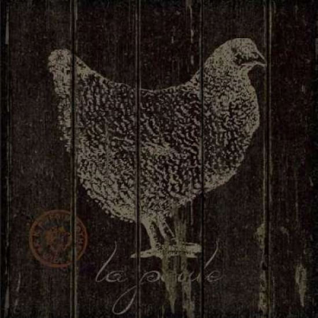Posterazzi Poule Canvas Art - Stephanie Marrott (24 x 24)