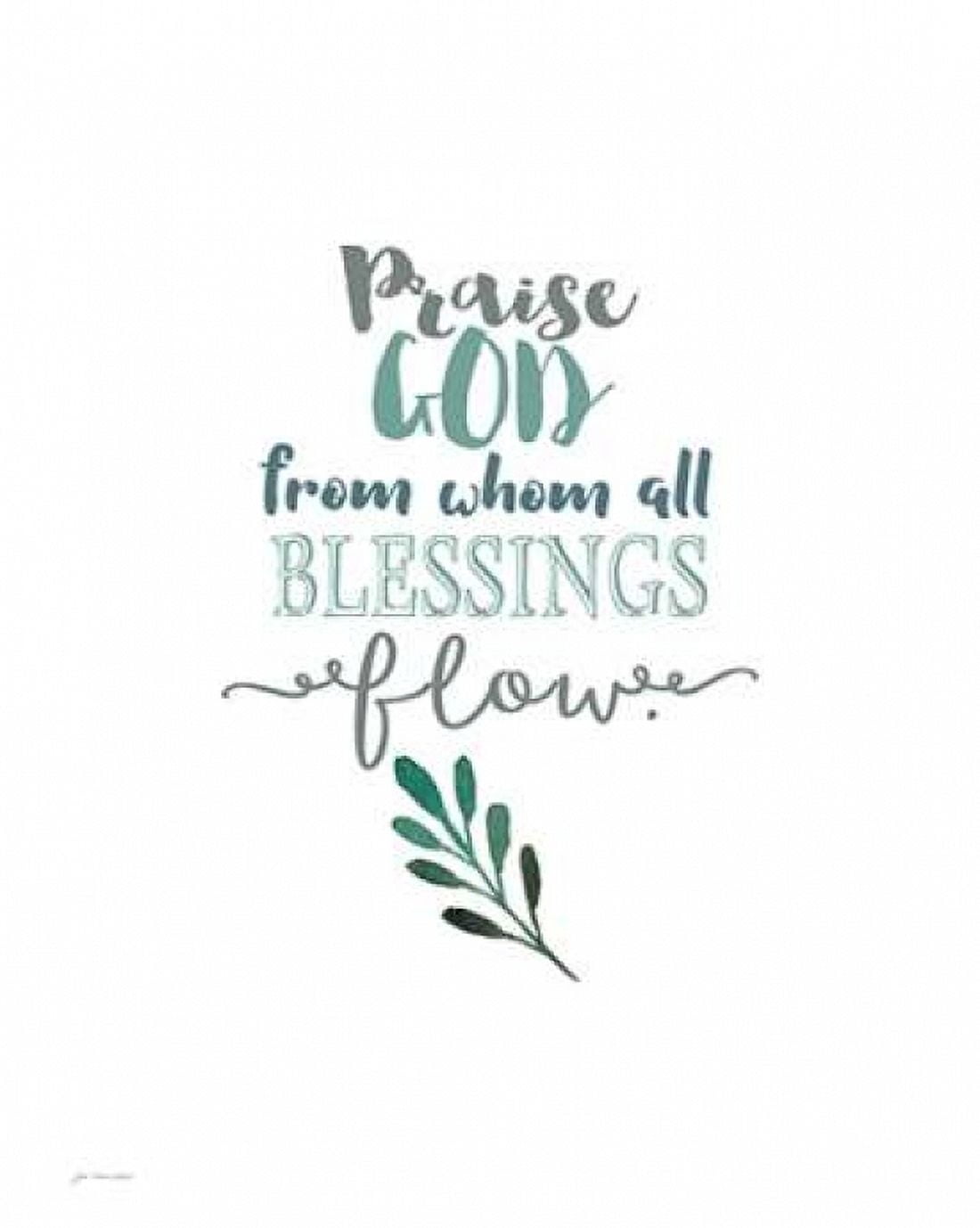 Posterazzi Praise God Canvas Art - Jo Moulton (24 x 30)