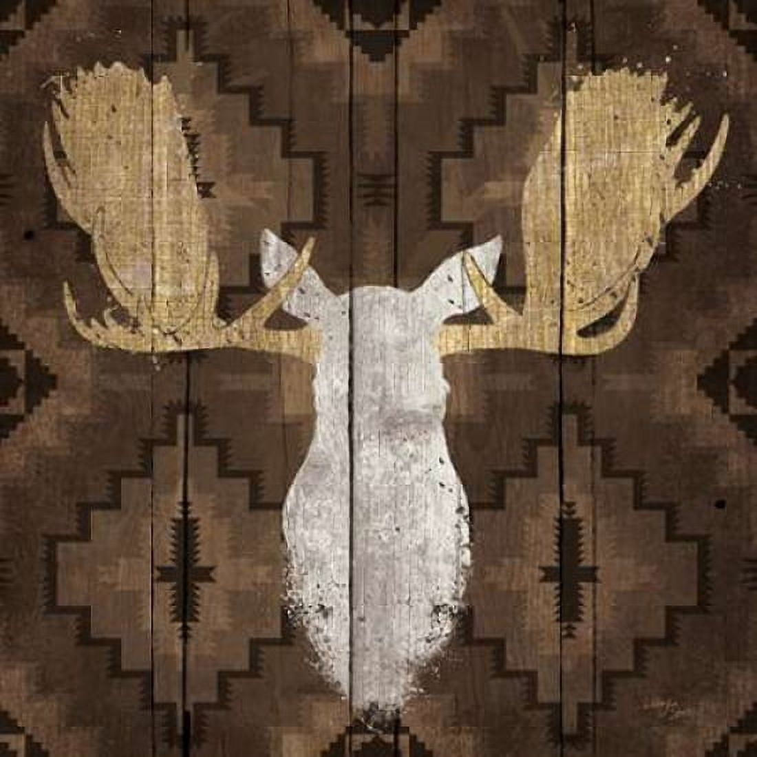 Posterazzi Precious Antlers III Canvas Art - Wellington Studio (24 x 24)