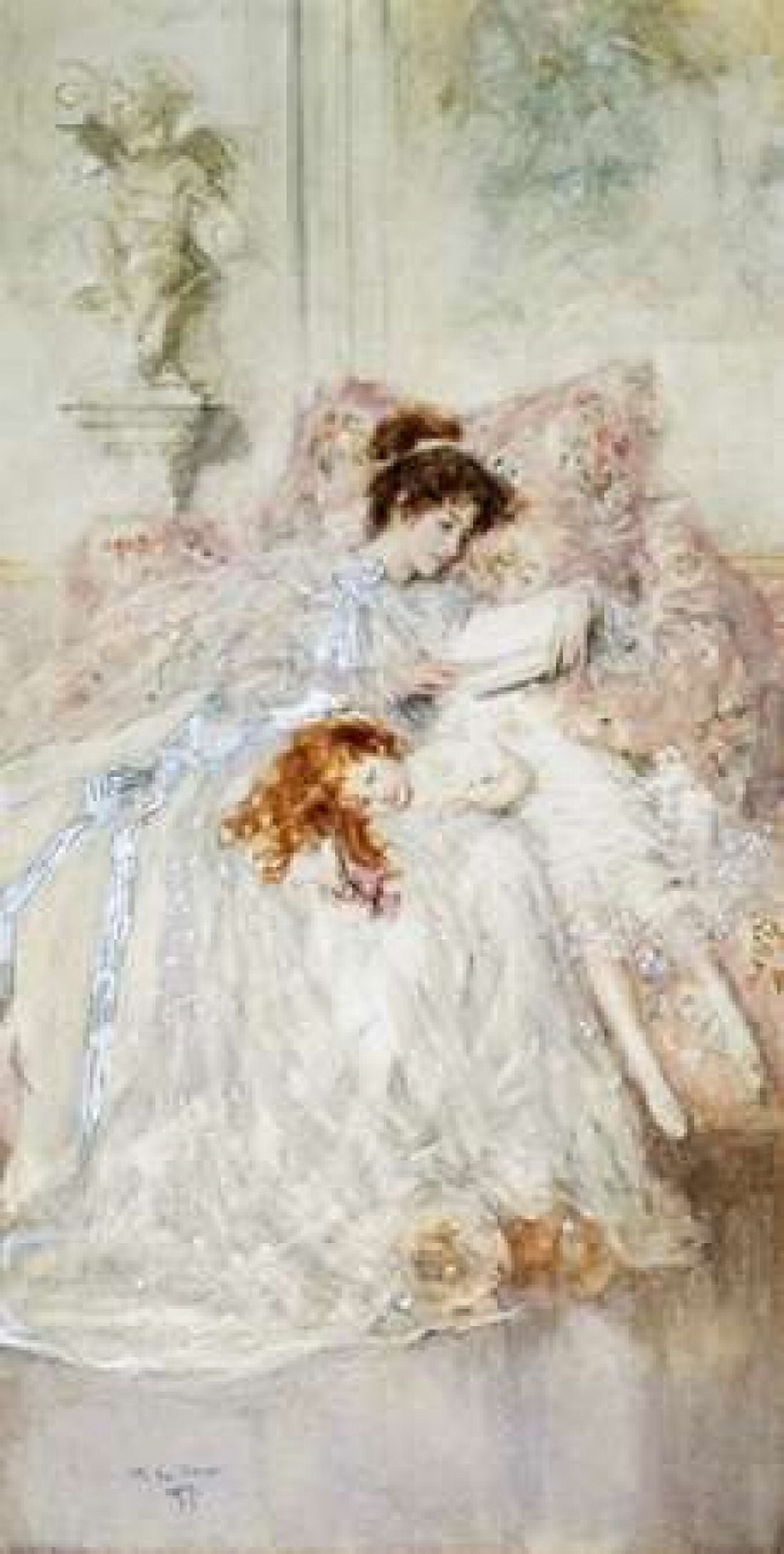 Posterazzi Precious Moments Canvas Art - Mary Louise Gow (24 x 48)