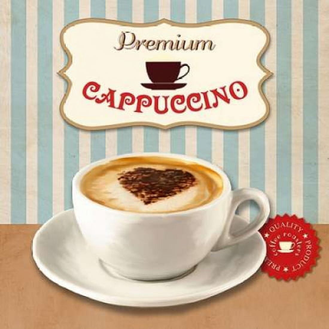 Posterazzi Premium Cappuccino Canvas Art - Skip Teller (24 x 24)