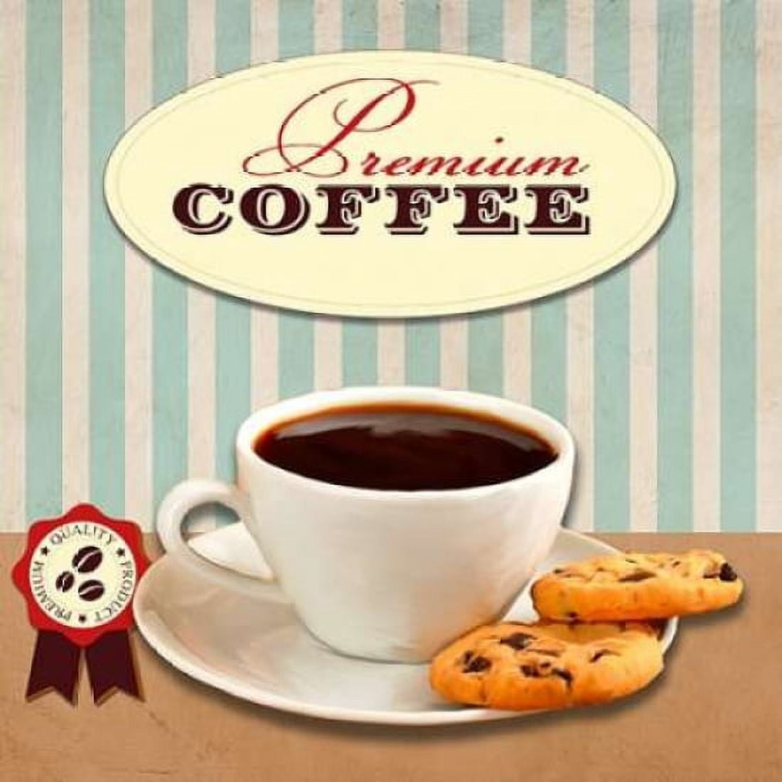Posterazzi Premium Coffee Canvas Art - Skip Teller (24 x 24)