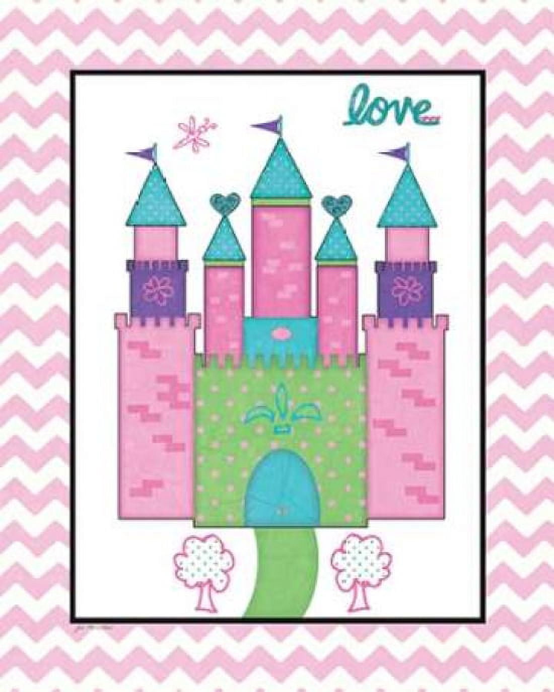 Posterazzi Princess Castle Canvas Art - Jo Moulton (24 x 30)