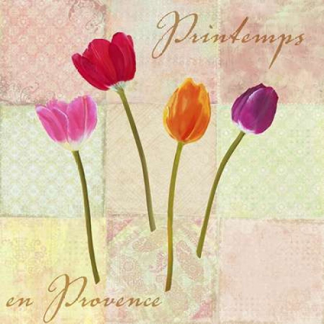 Posterazzi Printemps en Provence Canvas Art - Remy Dellal (24 x 24)