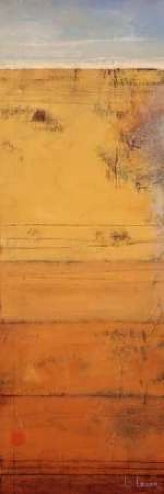 Posterazzi Promontory II Canvas Art - Don Li-Leger (12 x 36)