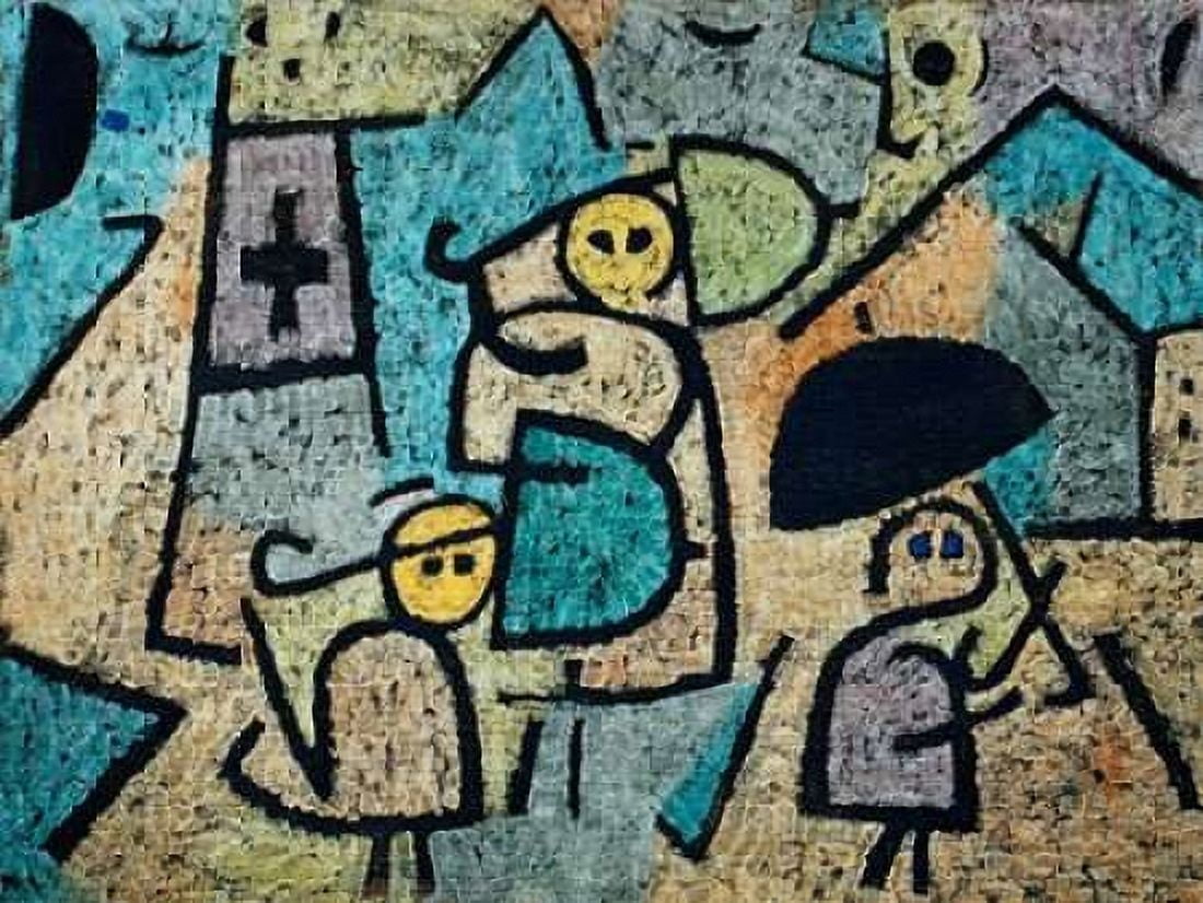 Posterazzi Protected Children Canvas Art - Paul Klee (22 x 28)