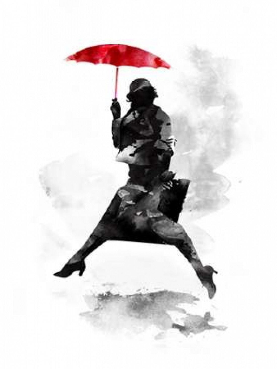 Posterazzi Puddle Jumper Canvas Art - Robert Farkas (18 x 24)