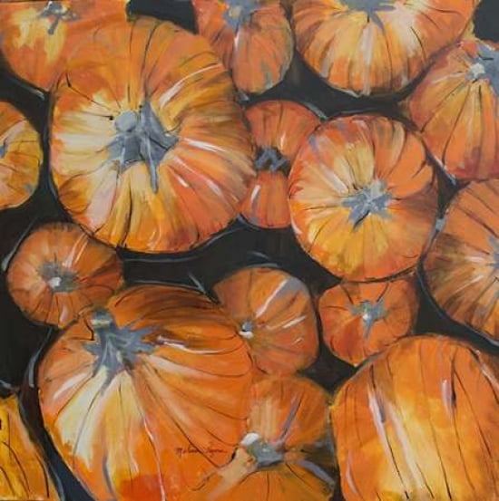 Posterazzi Pumpkin Patch Canvas Art - Melissa Lyons (24 x 24)