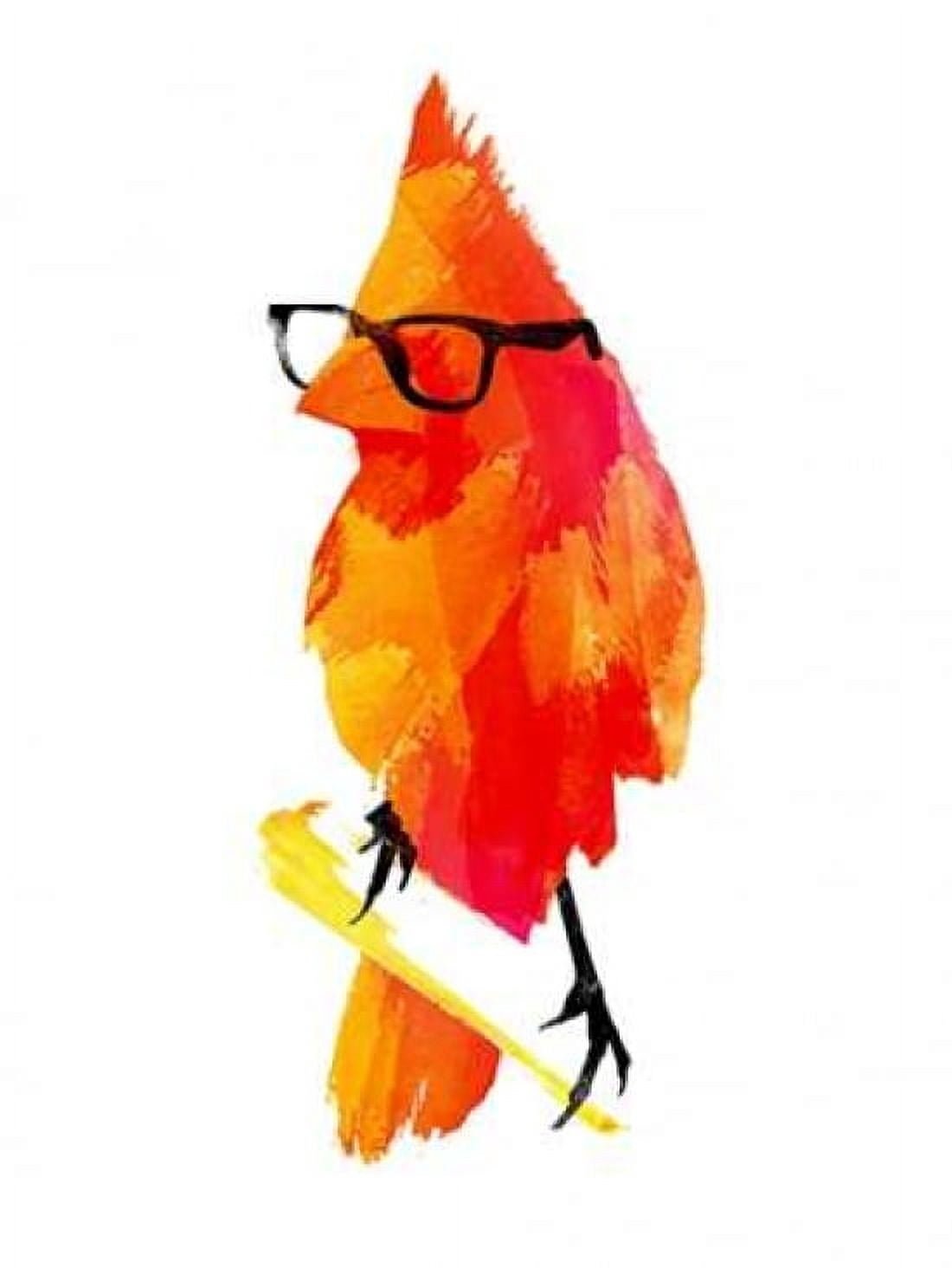 Posterazzi Punk Bird Canvas Art - Robert Farkas (18 x 24)