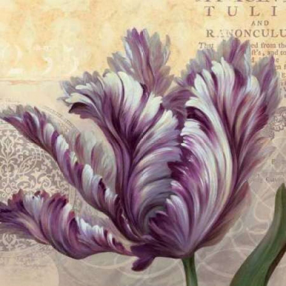 Posterazzi Purple Garden II Canvas Art - Pamela Gladding (24 x 24)